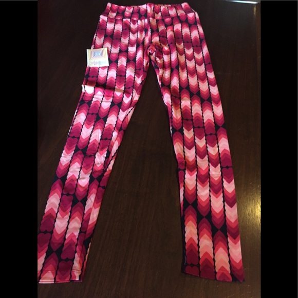 LuLaRoe Pants - Lularoe Heart Leggings